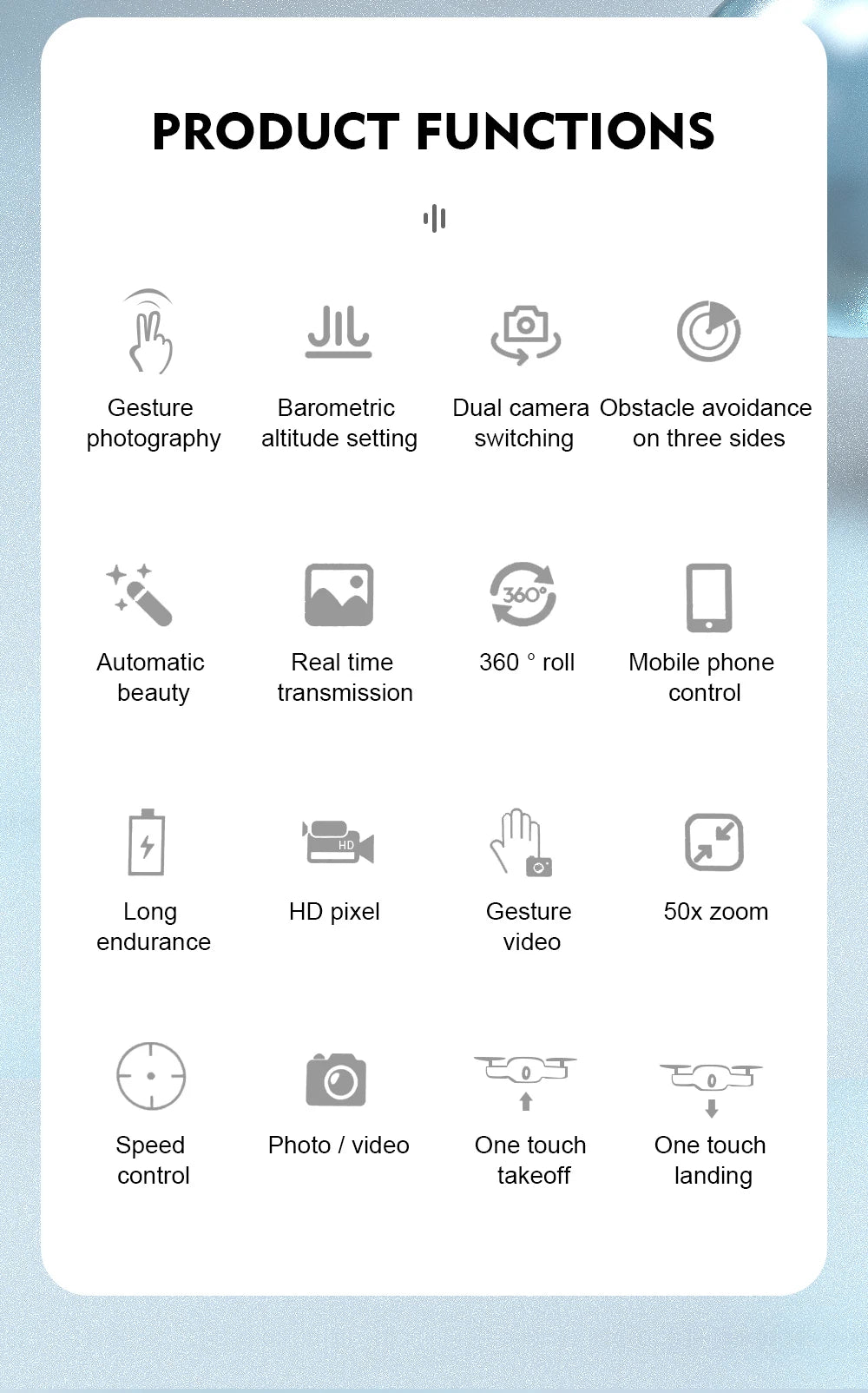 S29 Drone 4k Profesional HD 4k Rc Airplane Dual-Camera Wide-Angle Head Remote Quadcopter Airplane Toy Helicopter