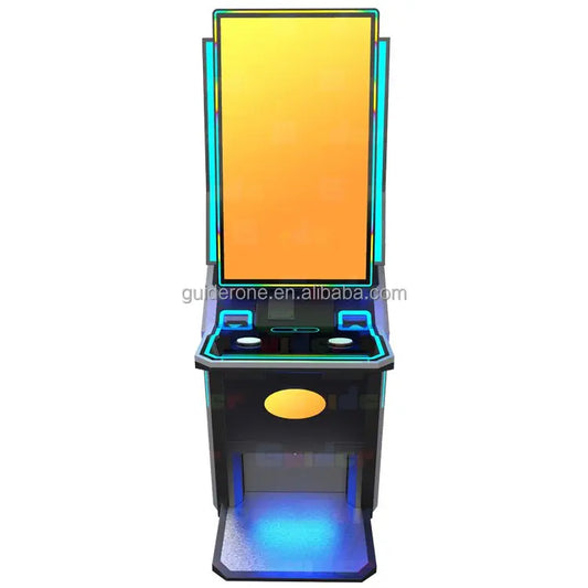 Factory Wholesale 43" Vertical Upright Cabinet with Curved LED Monitor Game Machines Lightning Game