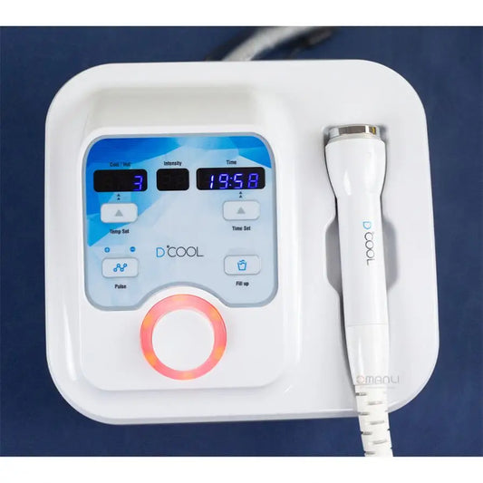 Professional Skin D-Cool Electroporation Pore Shrinking Hot Cold Hammer Facial Machine