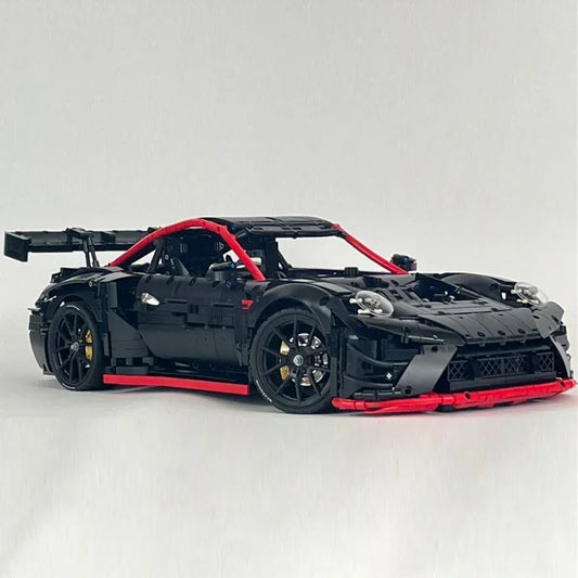 New MOC-182607 Supercar 1:8 Scale Racing Car Hypercar Racing Car 42056 Model Assemble Building Blocks Kids Toys Birthdays Gifts