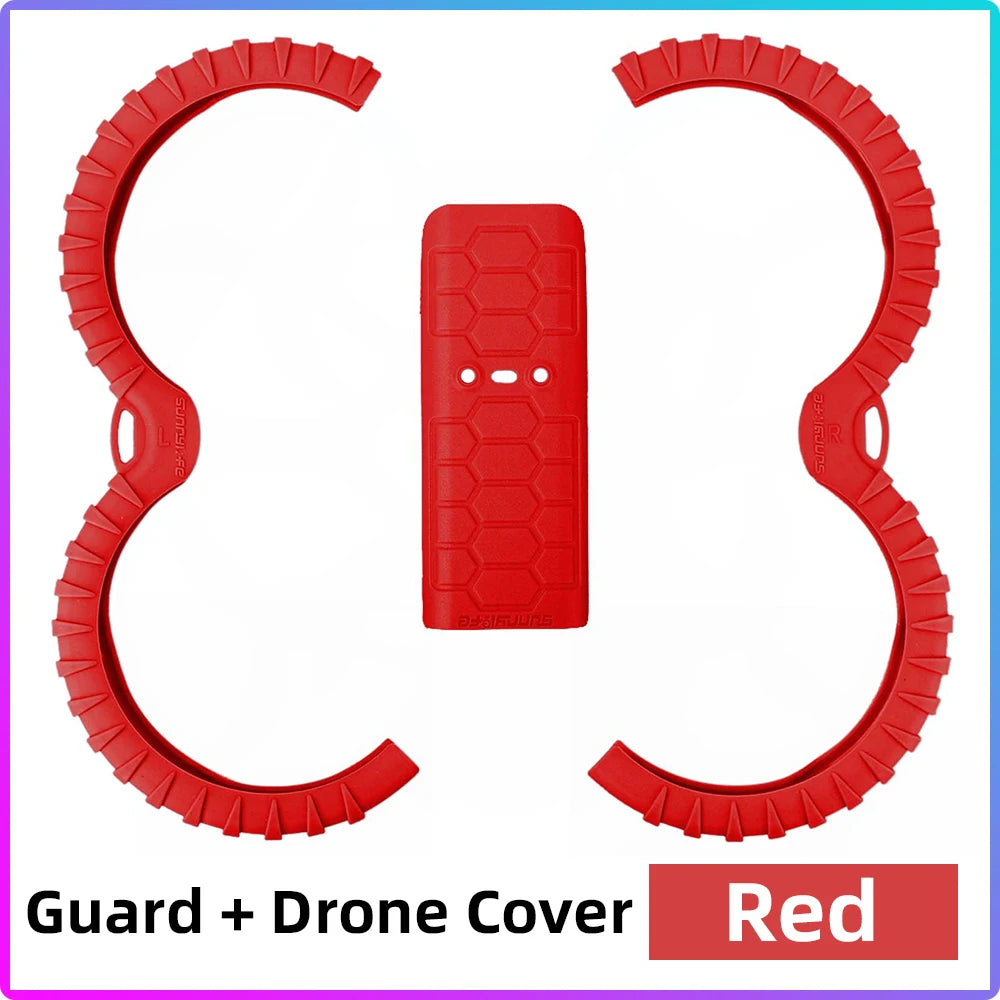 Sunnylife Kit – DJI Avata 2 Propeller Guard & Shell Cover, Black