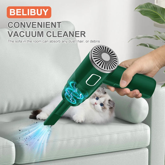 BELIBUY Vacuum Cleaner – Car, Portable Wireless, Mini Powerful Cleaner