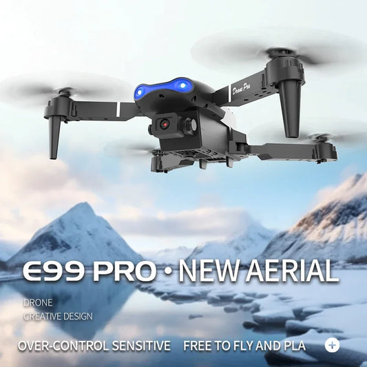 E99Pro RC Drone – 4K Professional – 1080P HD Camera, WiFi FPV, Gift Toy