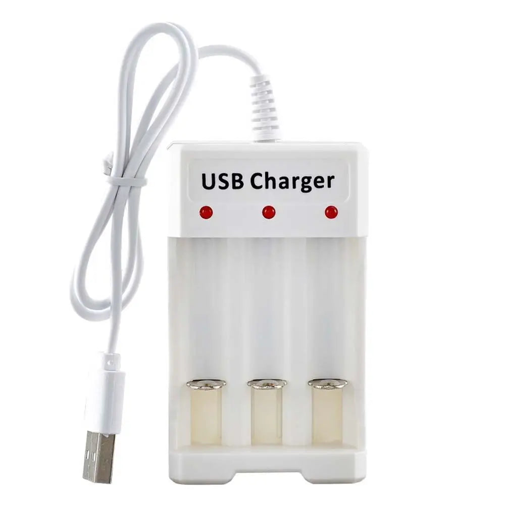 Rechargeable AA Battery Smart Charger Lithium Battery Charger Battery Charger Battery Charging Station Batteries USB Charger