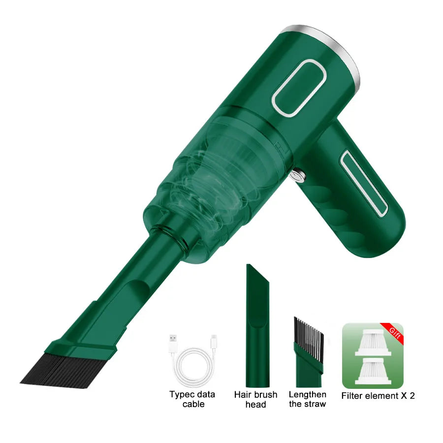 BELIBUY Vacuum Cleaner – Car, Portable Wireless, Mini Powerful Cleaner