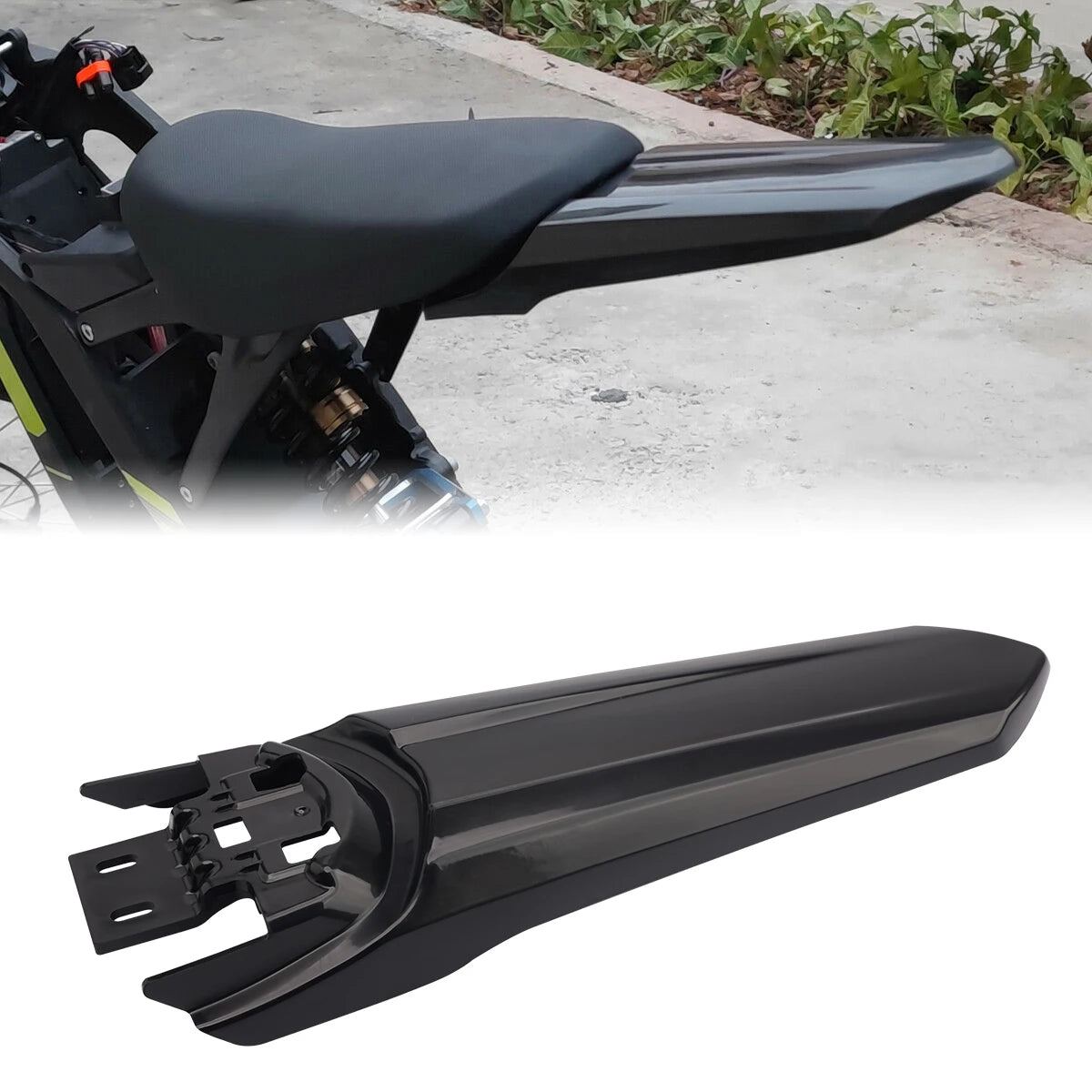 Motorcycle Rear Shock Absorption Mud Guard Rear Shock-absorbing Dust Cover Fender For Sur-Ron Surron Light Bee Segway X260
