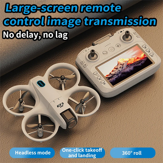 2025 NEW GT3 MAX Mini With LED Foldable Drones GPS 8K HD Dual Camera Brushless Motor Obstacle Avoidance RC Quadcopter Toys Gifts