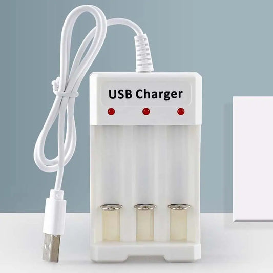 Rechargeable AA Battery Smart Charger Lithium Battery Charger Battery Charger Battery Charging Station Batteries USB Charger