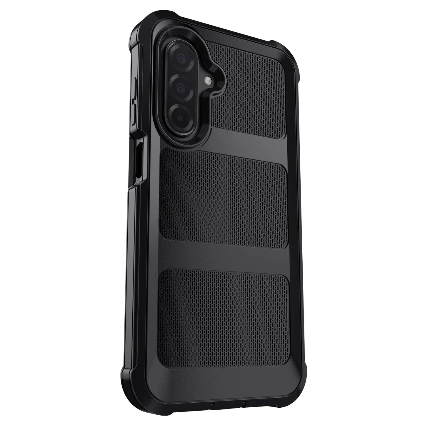 For Samsung Galaxy A06 A16 A26 A36 A56 Phone Case Rugged Shockproof Heavy Duty Protective Dual Layers Cover Black