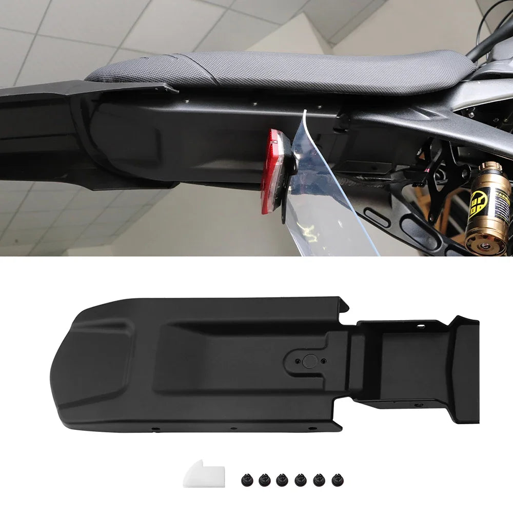 Motorcycle Rear Shock Absorption Mud Guard Rear Shock-absorbing Dust Cover Fender For Sur-Ron Surron Light Bee Segway X260