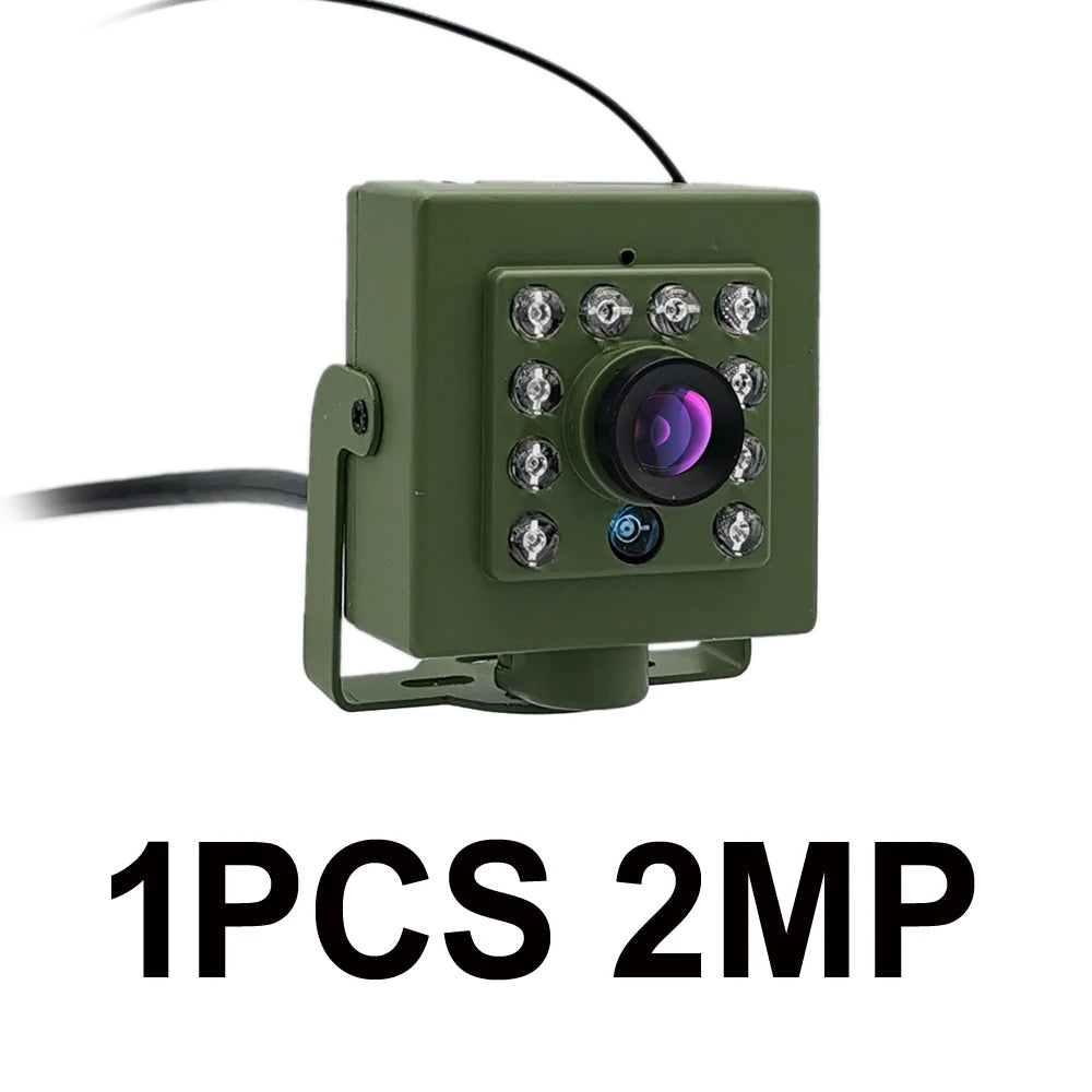 Green WiFi Bird Box Camera - 1920P/1080P, Audio, IR Night Vision, 2.8mm Lens