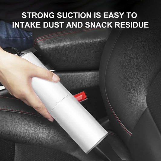 Portable Handheld Mini Vacuum Cleaner - 120W, Car Charger, Wireless