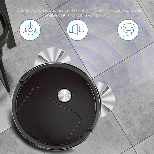 Smart Sweeping Robot - 3-in-1 Mini Vac, Wireless Cleaner, Home Use