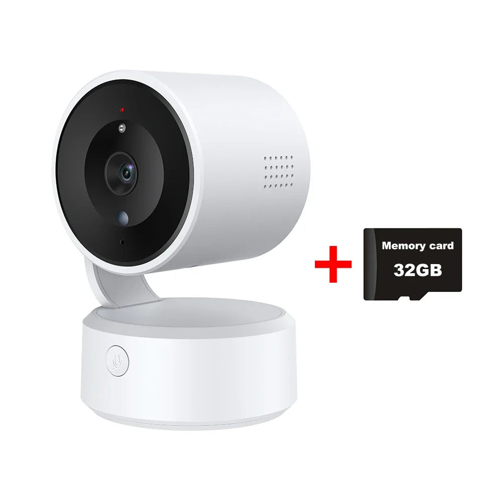 Tuya 5MP WiFi PTZ Indoor Camera – AI Motion Tracking, Night Vision