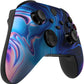 Wireless Controller for Microsoft Xbox Series X/S & Xbox One - Custom Soft Touch Feel - Custom Xbox Series X/S Controller (X/S Blue & Purple Swirl)