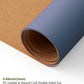 Cork Desk Mat - Dual-Sided Desk Pad for Office and Home - Desk Organization and Accessories - Ideal for Large Mouse Pad and Desk Mats on Top of Desks(Dark Blue,90Cmx 43Cm)
