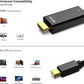 Mini Displayport to HDMI Cable,  4K Mini DP to HDMI 6 Feet Cable (Thunderbolt Compatible) with Macbook Air/Pro, Surface Pro/Dock, Monitor, Projector
