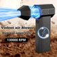 Turbo Blower Air Duster - Portable High-Speed Outdoor Tool for Charcoal Ignition/Campfires/Electronics Cleaning, Compact & Durable Multi-Use Blower for BBQ/Camping/Emergency/Beach