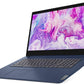 Newest Ideapad 3 Laptop, 17.3" HD+ Screen, Intel Core I5-1035G1 Processor, 8GB RAM, 128GB SSD, HDMI, Wi-Fi, Bluetooth, Windows 11 Home, Blue