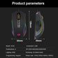 Lonewolf G105 RGB USB Wired Gaming Mouse 8000 DPI 8 Buttons Mice Programmable Ergonomic for Computer Laptop PC Gamer