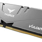 T-Force Vulcan Z DDR4 16GB Kit (2X8Gb) 3600Mhz (PC4-28800) CL18 Desktop Memory Module Ram TLZGD416G3600HC18JDC01 - Gray