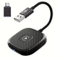 Wireless CarPlay Adapter Wired to Wireless Plug & Play - Wireless 5.0, Auto Connect, Compatible with 600+ Cars (2016+), USB-Powered for iPhone iOS 10+, Carplay Wireless Adapter, Call Management, Compact Design, Highquality El