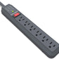 Guardian 6 Outlet, 15-Foot Cord, & 540 Joules Premium Surge Protector (K38215NA), Black