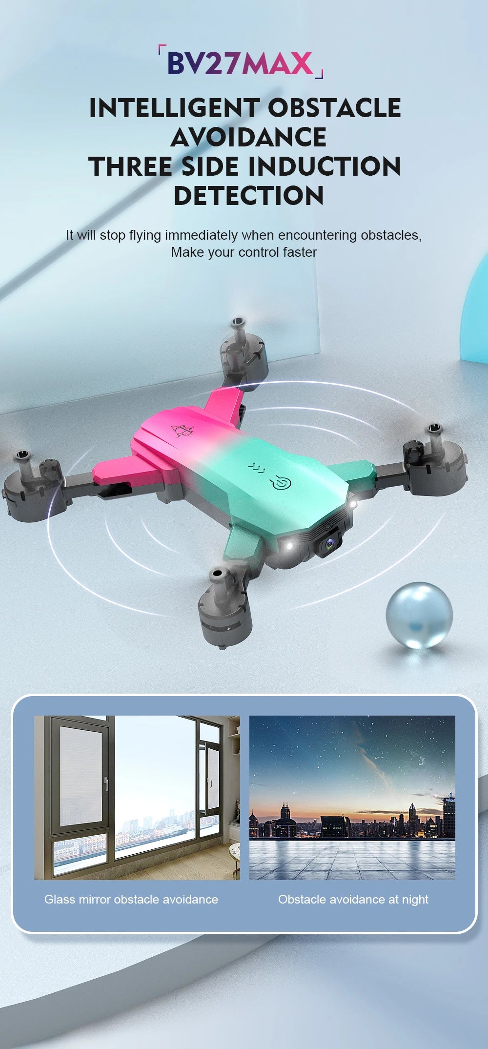 S29  Drone 4k Profesional HD 4k Rc Airplane Dual-Camera Wide-Angle Head Remote Quadcopter Airplane Toy Helicopter