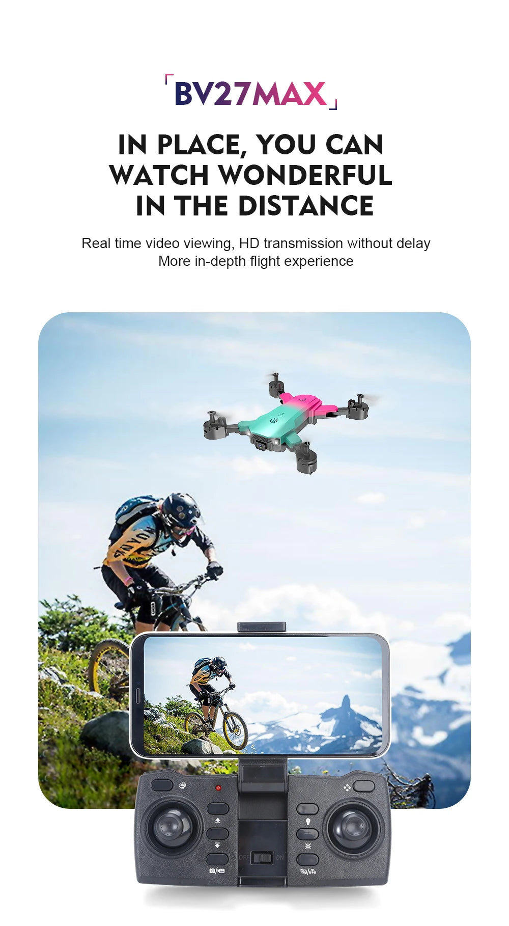 S29  Drone 4k Profesional HD 4k Rc Airplane Dual-Camera Wide-Angle Head Remote Quadcopter Airplane Toy Helicopter
