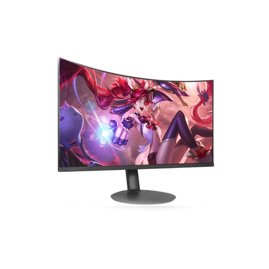 Tilt Adjustment 178 Wide View Angl 3-Sided Micro Edge Curved 1500R 75Hz 24 Inch 1080p FHD LED Computer Monitor for Business