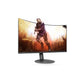 Tilt Adjustment 178 Wide View Angl 3-Sided Micro Edge Curved 1500R 75Hz 24 Inch 1080p FHD LED Computer Monitor for Business
