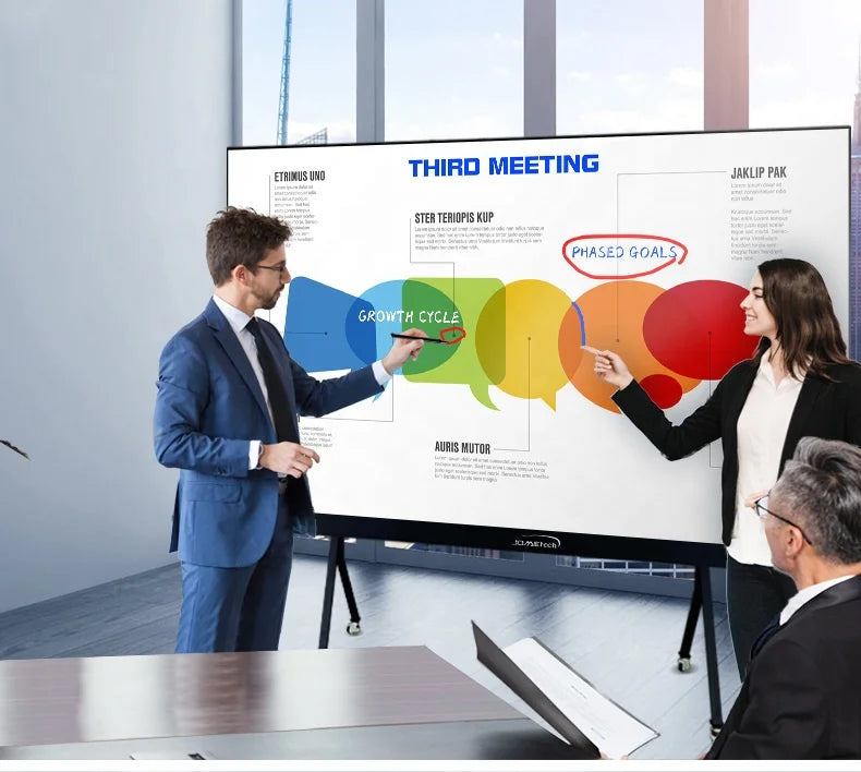 75 Inch Touch LCD Monitor for Teaching Conference Interactive Smart Screen Whiteboard
