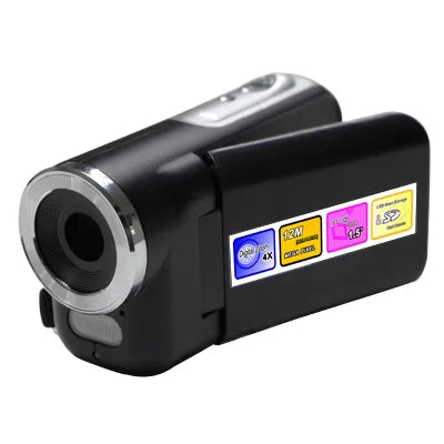 Winait MAX 16 Mega Pixels Mini Digital Video Camera 2.0'' TFT Color Display 16x Digital Zoom Featuring Recording Function CMOS