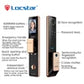 Locstar Smart Remote Control Tuya Wifi Cerradura Inteligente 3D Reconocimiento Facial Biometric Door Lock With Doorbell Camera