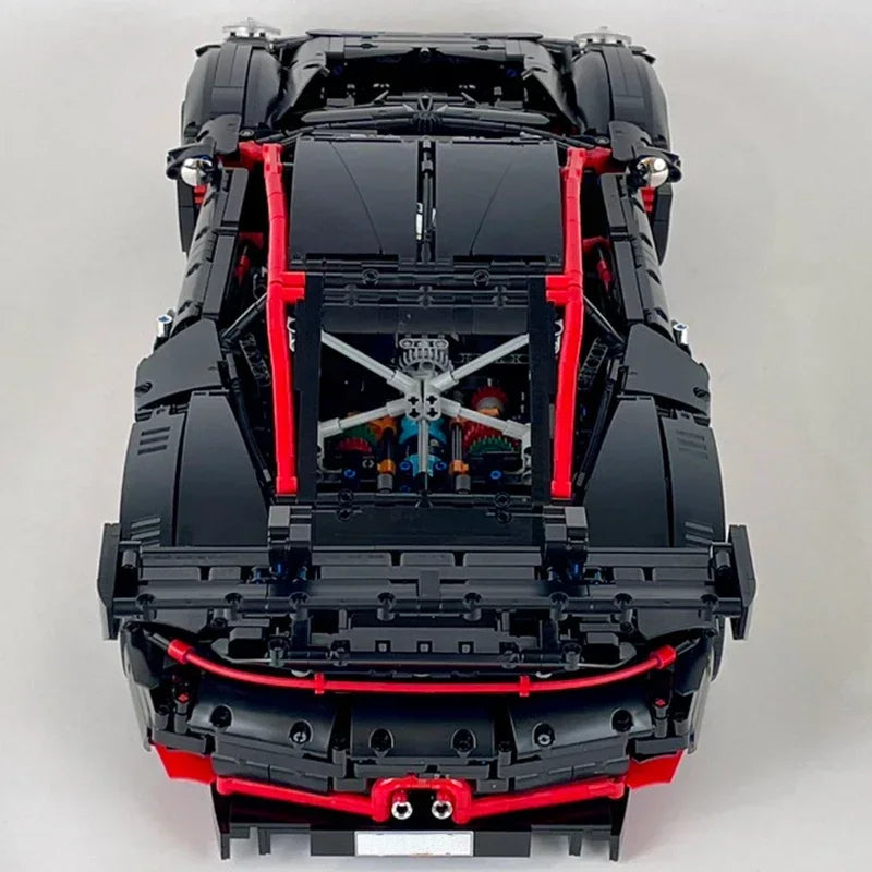 New MOC-182607 Supercar 1:8 Scale Racing Car Hypercar Racing Car 42056 Model Assemble Building Blocks Kids Toys Birthdays Gifts