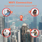 Green WiFi Bird Box Camera - 1920P/1080P, Audio, IR Night Vision, 2.8mm Lens