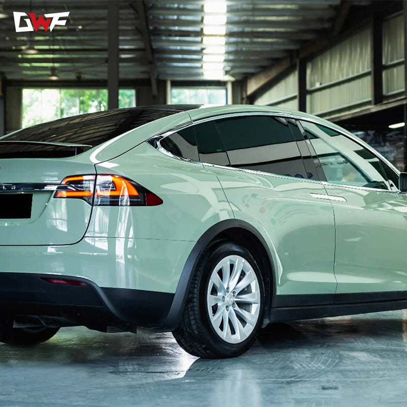 Manufacturer Pvc PET Liner Best Color Changing Gloss clear Car Wraps Vinyl Light Green Car Wrap Vinyl Car Wrap Film