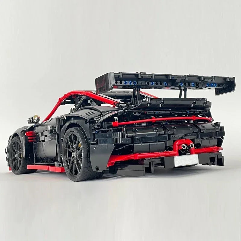 New MOC-182607 Supercar 1:8 Scale Racing Car Hypercar Racing Car 42056 Model Assemble Building Blocks Kids Toys Birthdays Gifts