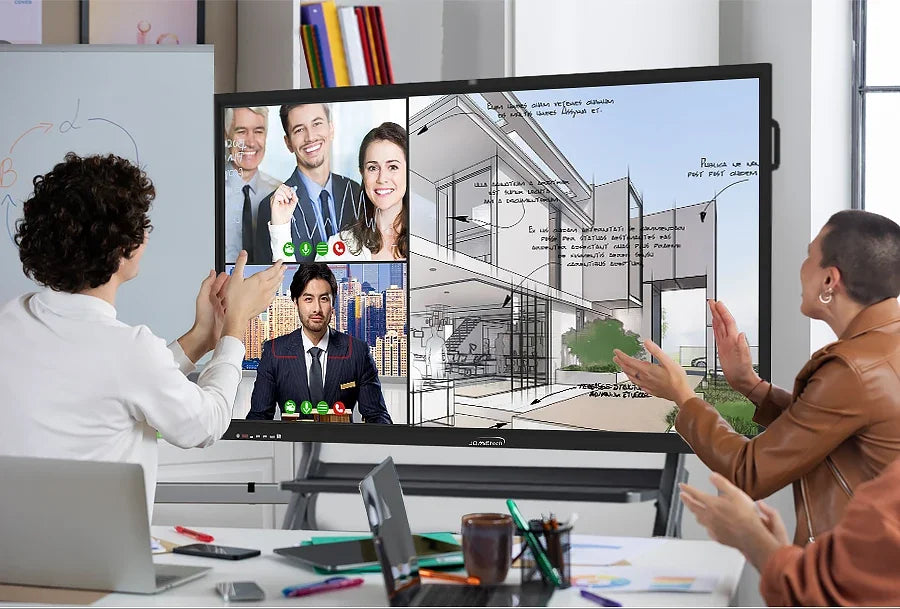 75 Inch Touch LCD Monitor for Teaching Conference Interactive Smart Screen Whiteboard