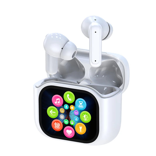 Gaming BT Headphones Wireless BY16 TWS Earphones In-Ear Earphones LED Display Wireless Headset Support ODM