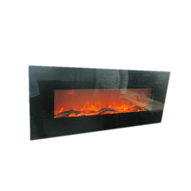 Modern 50\" Wall Mount Infrared Electric Fireplace/Heater/Stove 1500W Remote Control US Plug for Indoor Use Households Hotels