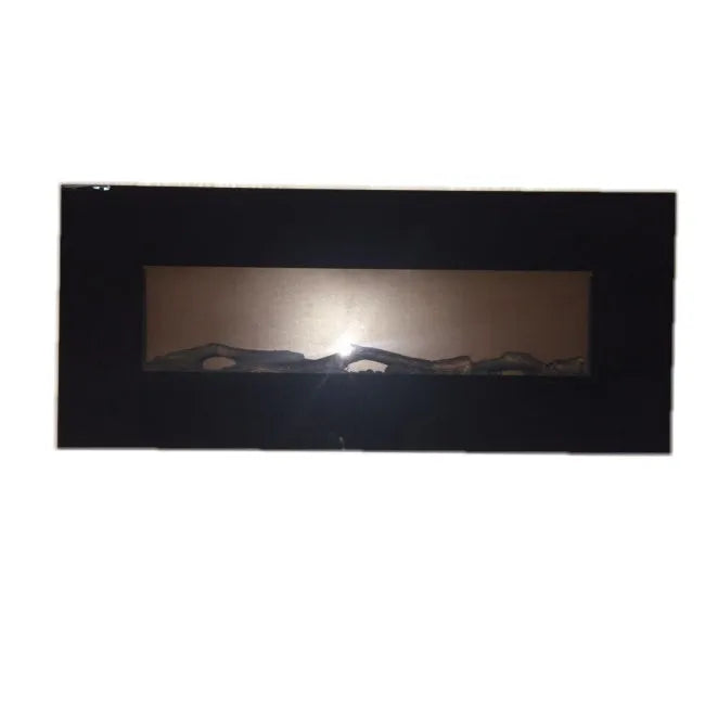 Modern 50\" Wall Mount Infrared Electric Fireplace/Heater/Stove 1500W Remote Control US Plug for Indoor Use Households Hotels