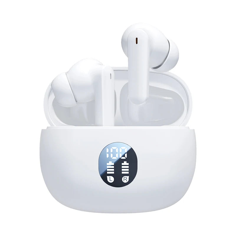 ED Display M69 Wireless Earbuds Bt 5.3 Headphones Bass Stereo EarBuds With Noise Cancelling IP7 Waterproof Earphones