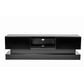 51.18inch  Black Morden TV Stand with LED Lights,high Glossy Front TV Cabinet