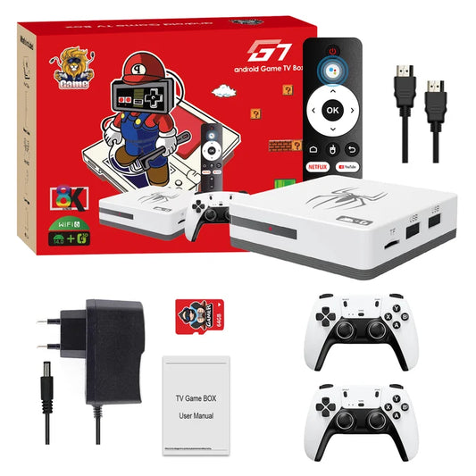 The Latest Classic Professional Game Box G7 Wireless Game Control Handle Professional 8k Video Game Console