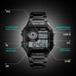 SKMEI 1335 Men's Classic Electronic Watches Business Luxury Fashion Relojes Sport Stainless Steel Strap Digital Watch for Men