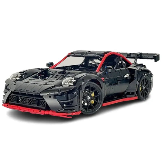 New MOC-182607 Supercar 1:8 Scale Racing Car Hypercar Racing Car 42056 Model Assemble Building Blocks Kids Toys Birthdays Gifts