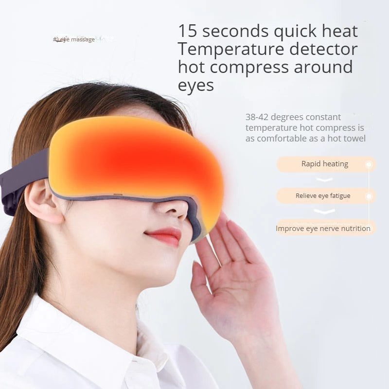 2024 Intelligent Eye Massage Equipment With Heat Compression Smart Eye Massager Instrument Machine