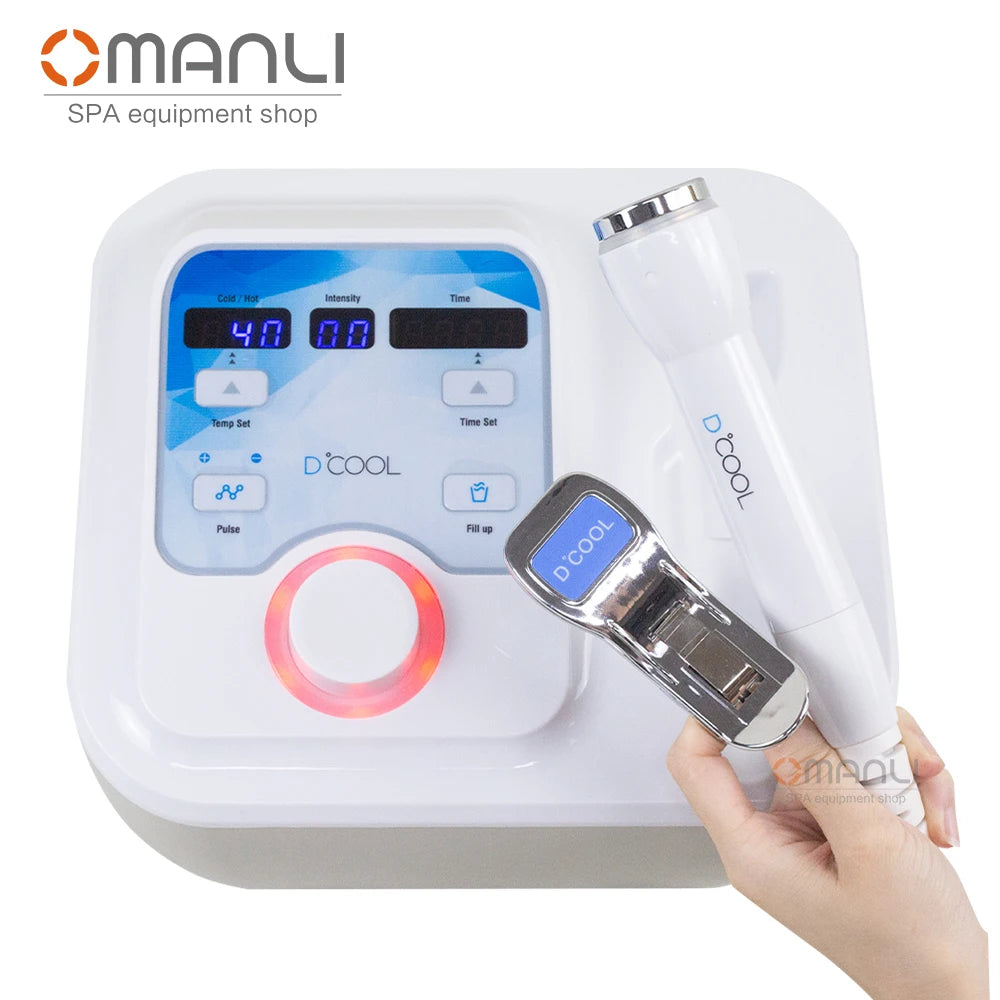 Professional Skin D-Cool Electroporation Pore Shrinking Hot Cold Hammer Facial Machine