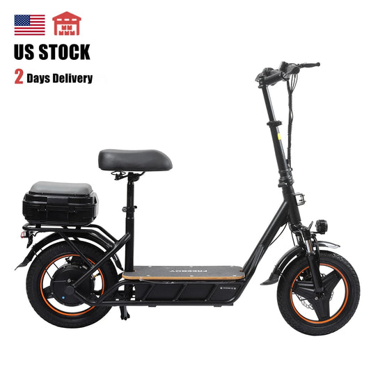 H14 US Stock 48V 18AH 750W Heavy Duty 14" Folding Escooter New Fast Powerful Adult Electric Scooter for Sale